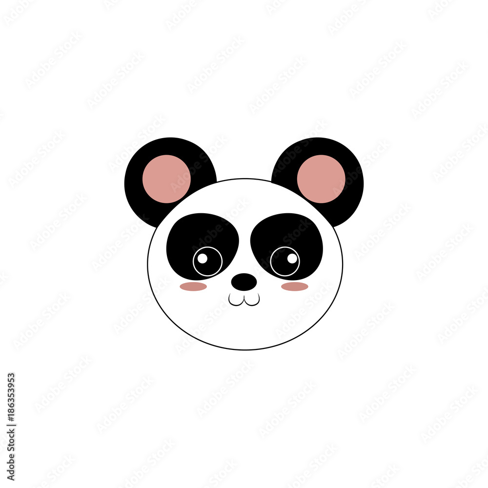 Cute animal face Cute animal face