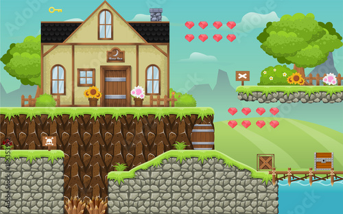 Village Game Tileset