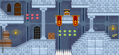 Castle Game Tileset