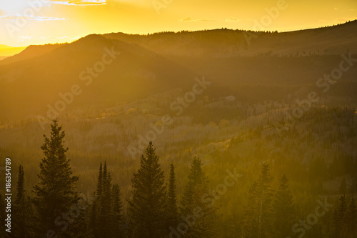 Fototapeta Naklejka Na Ścianę i Meble -  Sierra Madre Sunset