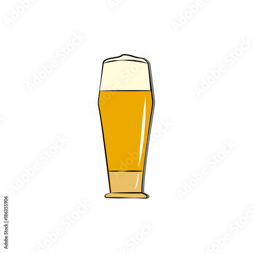 Abstract delicious beer