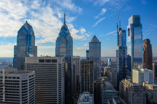 Downtown Philadelphia, Pennsylvania Skyline