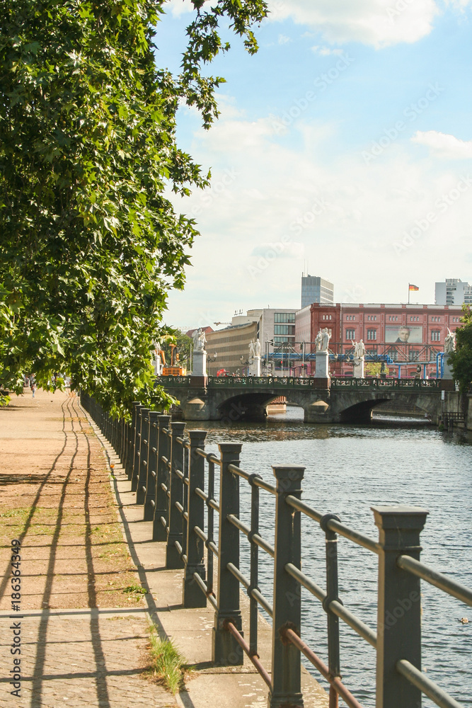 view of spree river