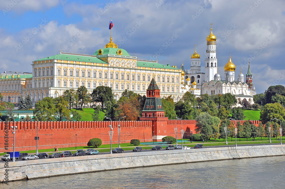 Moscow. View of the Kremlin