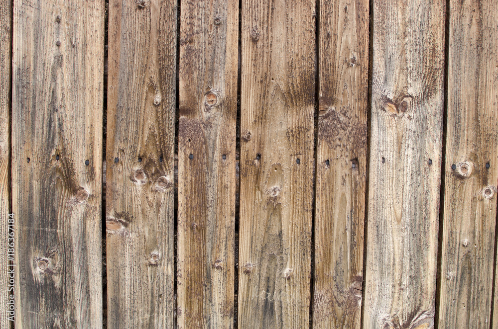 Vintage background from planks