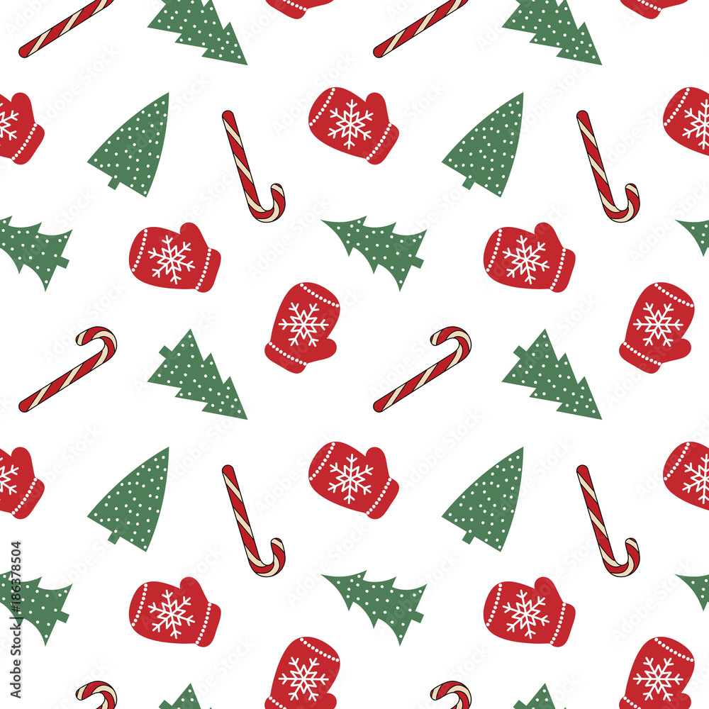 Găng tay đỏ dễ thương với tuyết tùng, cây thông và kẹo xanh lá cây hình nền Giáng sinh dễ thương sẽ làm cho hình ảnh của bạn trở nên sinh động và đáng yêu hơn. Với những hình vẽ tinh tế và màu sắc rực rỡ, bạn sẽ không thể bỏ qua hình nền này.