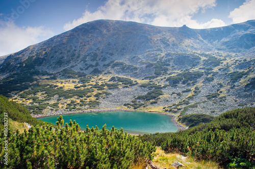Beautiful landscape at Musala, lakes, Rila, Bulgaria