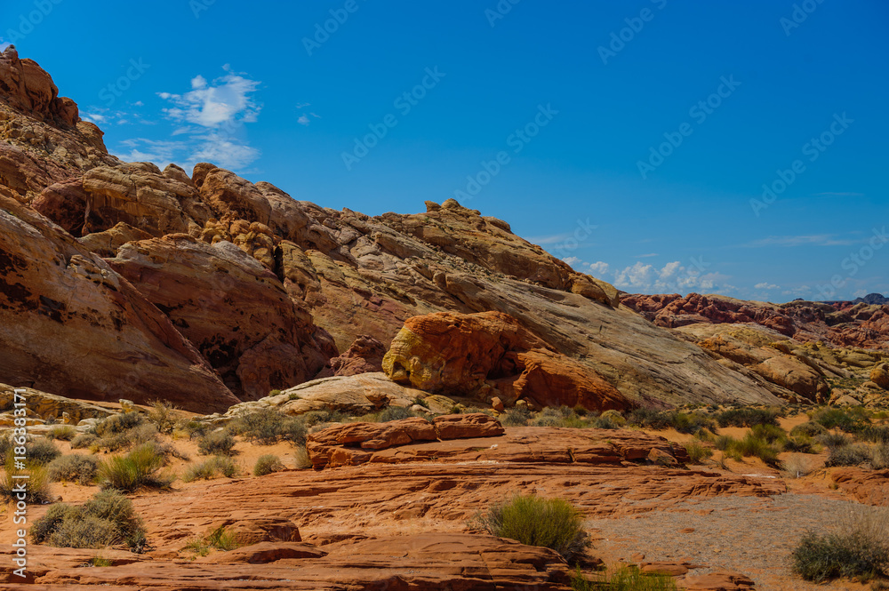Fototapeta premium Colorful Rock Formations