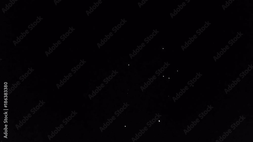 Fireworks display in night sky Fireworks display in night sky