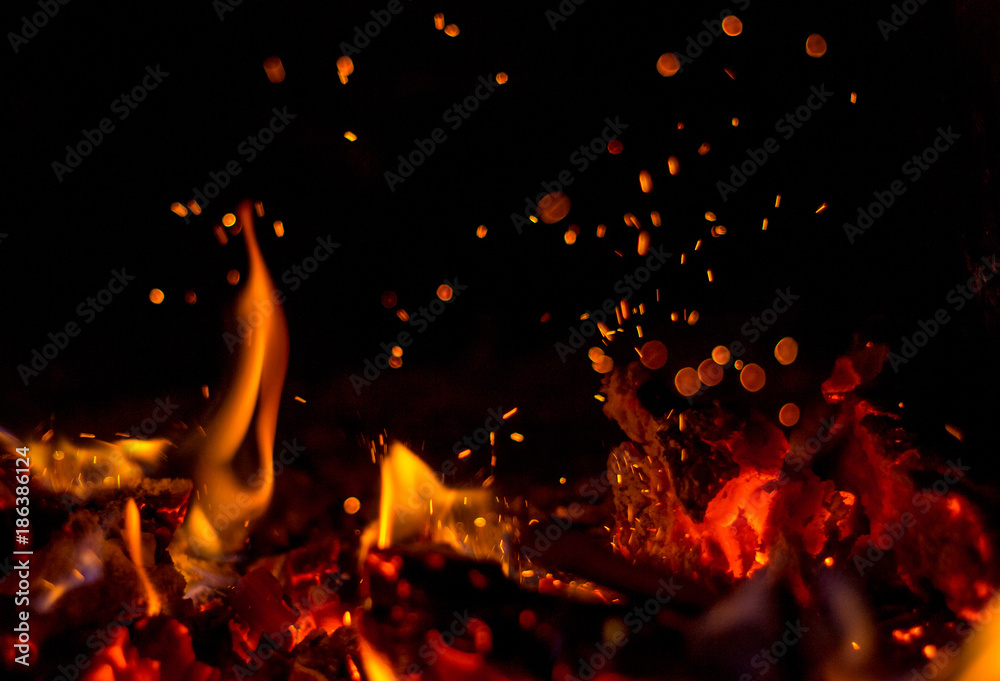 fire and sparks_