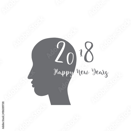happy new years 2018 theme