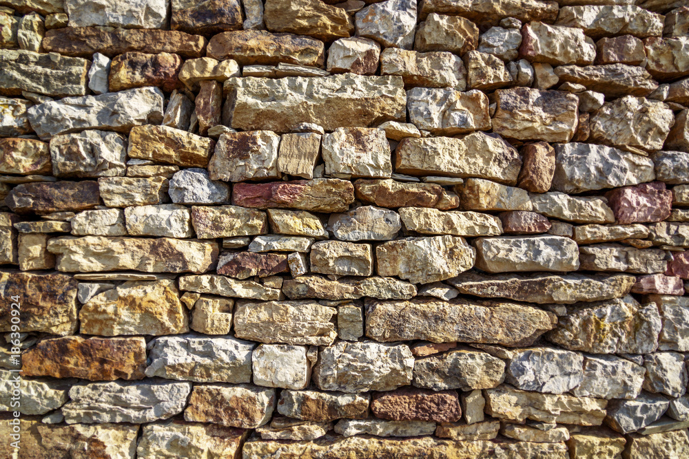 Obraz premium Stone wall background 2