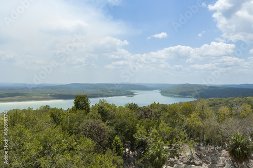 Tecuamburro Volcano, volcanic crater lake in Guatemala