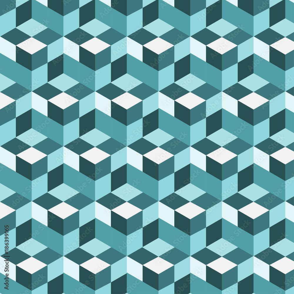 seamless, abstract cube pattern. Colorful design, geometric 3d vector wallpaper, cube pattern background. seamless, abstract cube pattern. Colorful design, geometric 3d vector wallpaper, cube pattern background.