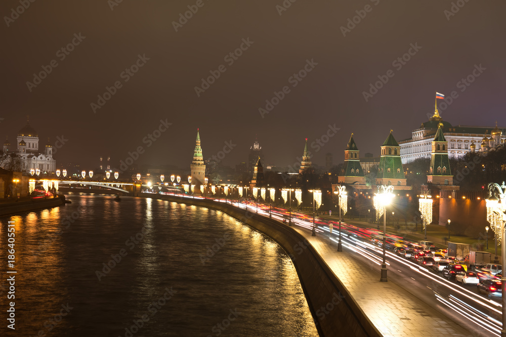 Moscow. Kremlin embankment