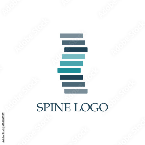 Spine Logo Vector Art