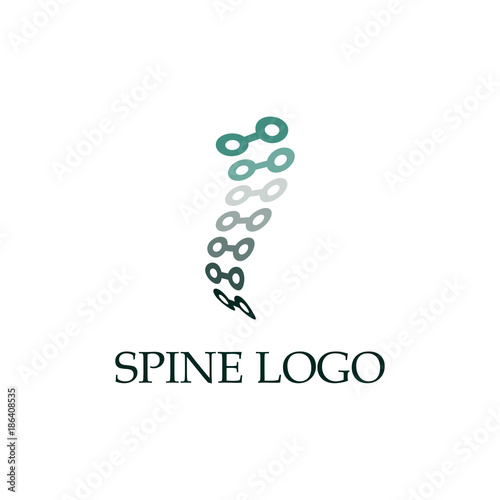 Spine Logo Vector Art