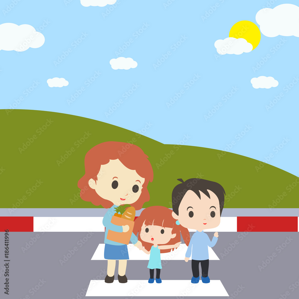 Family Togetherness Illustration