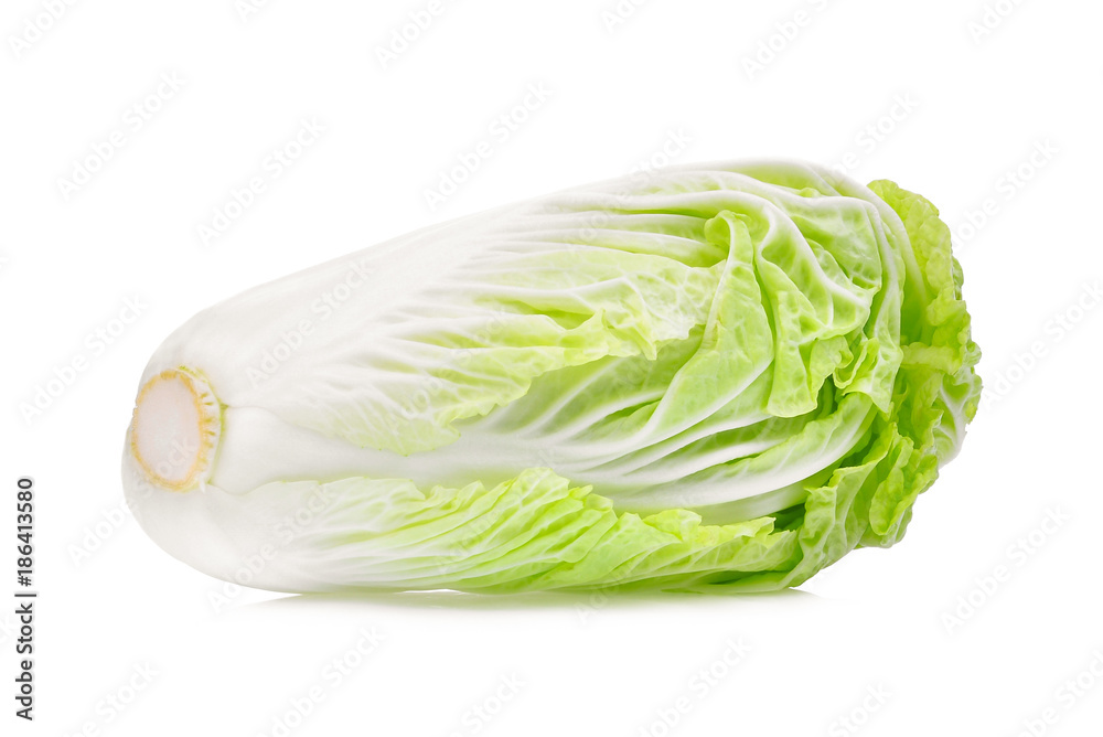 fresh chinese cabbage vegetable isolated on white background fresh chinese cabbage vegetable isolated on white background