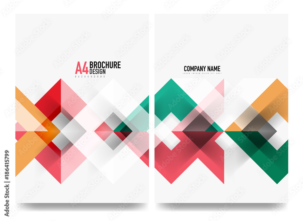 Business brochure cover layout, flyer a4 template Business brochure cover layout, flyer a4 template