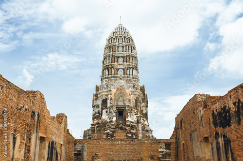 ruins from a court