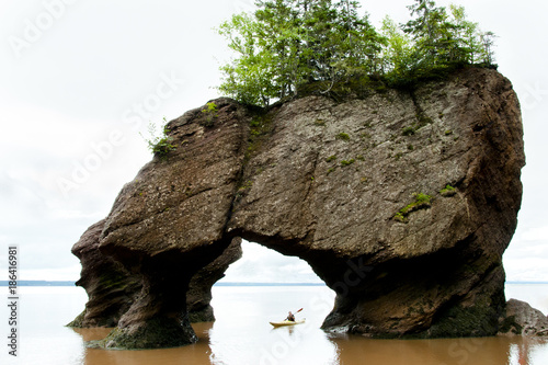 Hopewell Rocks - New Brunswick - Canada photo