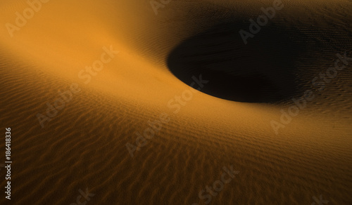 The scenery of desert in Ejina, Inner Mongolia, China