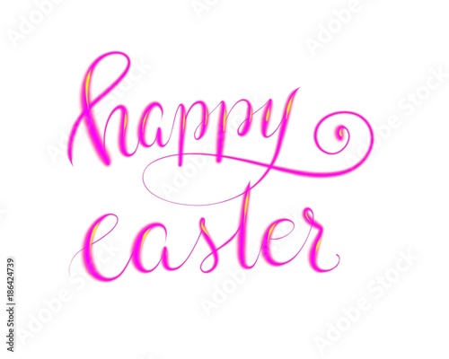 Happy Easter Schriftzug