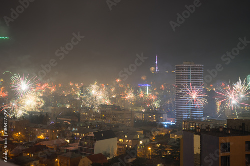 New Year in Tbilisi, Georgia