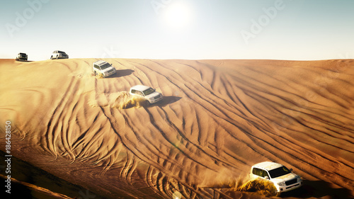 Fototapeta Naklejka Na Ścianę i Meble -  Dubai desert safari