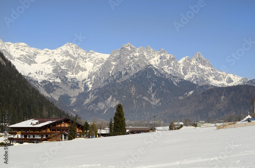 Fototapeta Naklejka Na Ścianę i Meble -  Austria, Tirol, Ski Resort