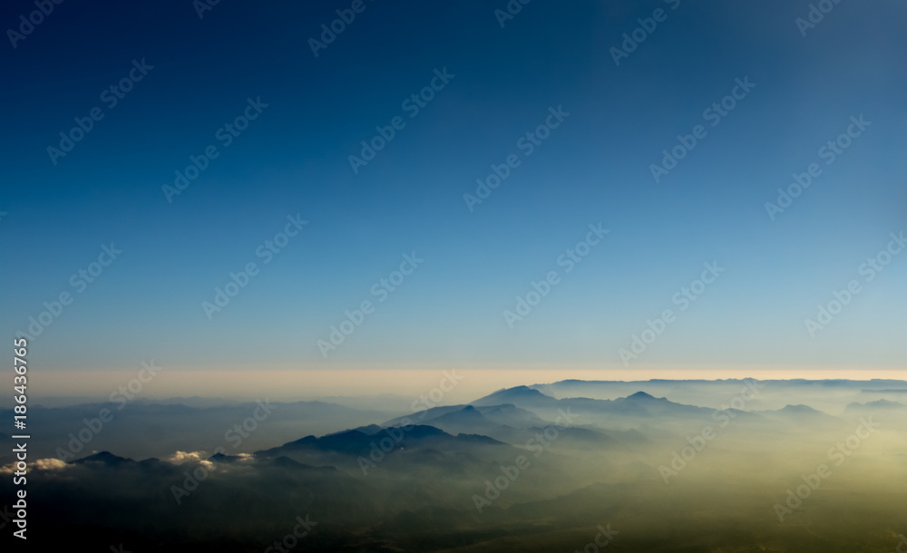 Fototapeta premium Coast and mountains Landscape Oman near Muscat.