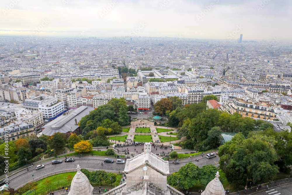 Naklejka premium Paris City in France