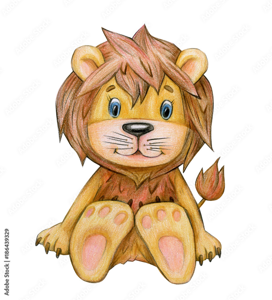 Cute Lion design illustration Stock Vector Image & Art - Alamy