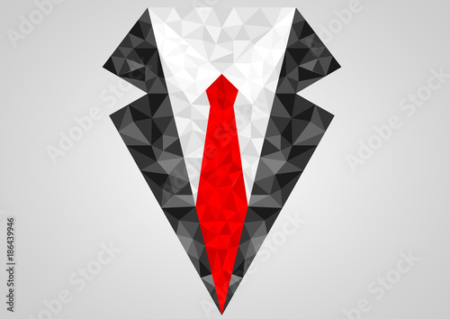 tuxedo triangle effect