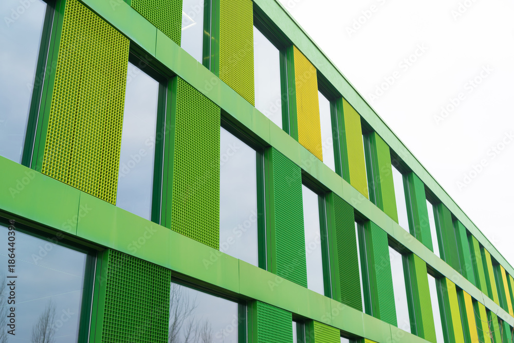 Modern Green Office Building Stock Photo Adobe Stock   1000 F 186440394 A3Yna9MJHSdc7P1Fgci6VGPREnCDtzzJ 