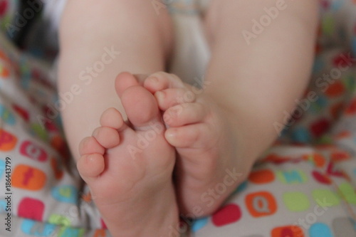 small baby legs