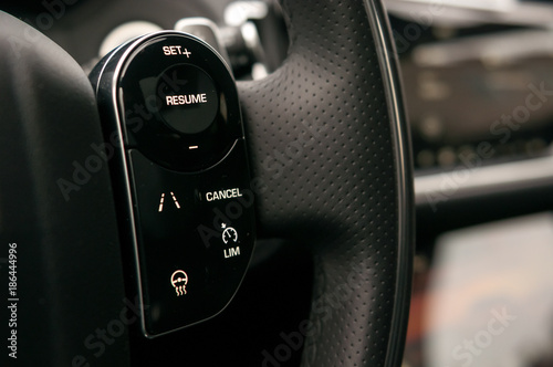 Buttons on the steering wheel