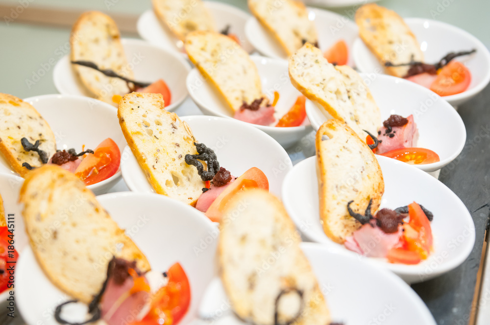 Snacks in the party Snacks in the party