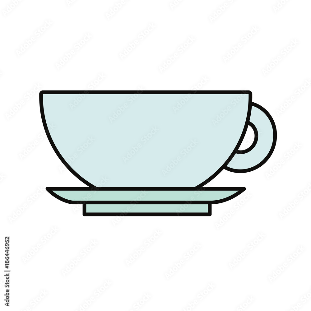 Mug and dish Mug and dish