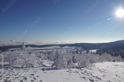 Panorama vom Fichtelberg