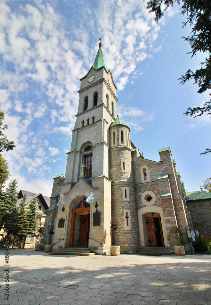 Iglesia en Zakopane, Polonia