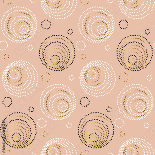 rose gold abstract geometry...