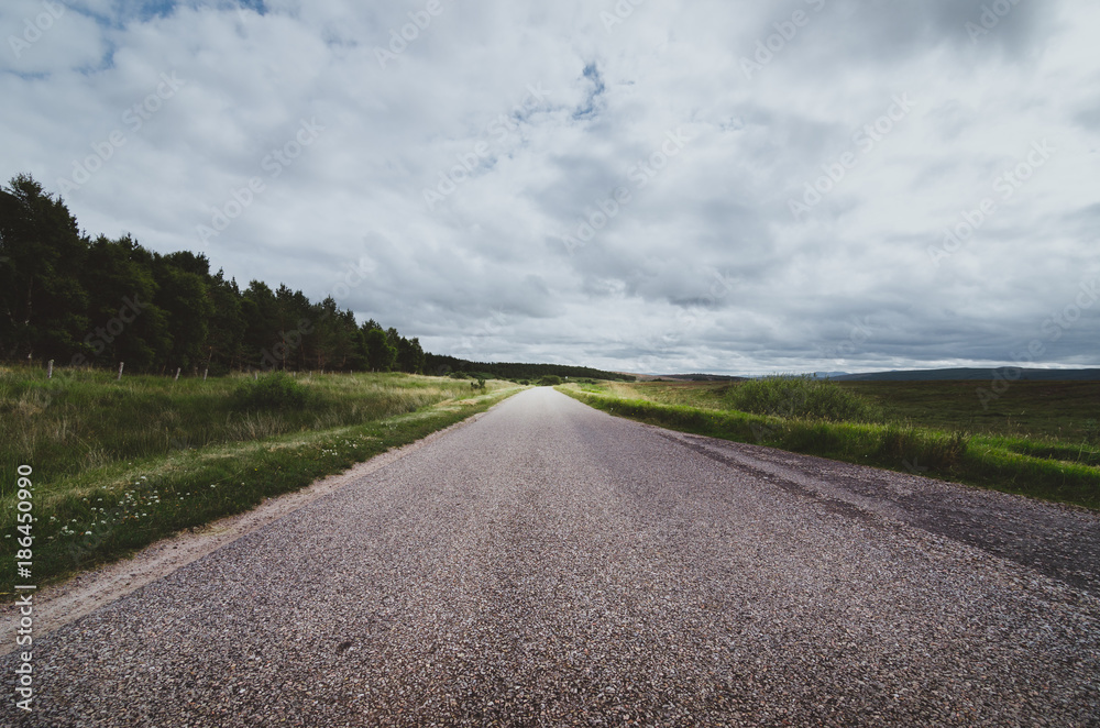 Fototapeta premium Strada Scozzese