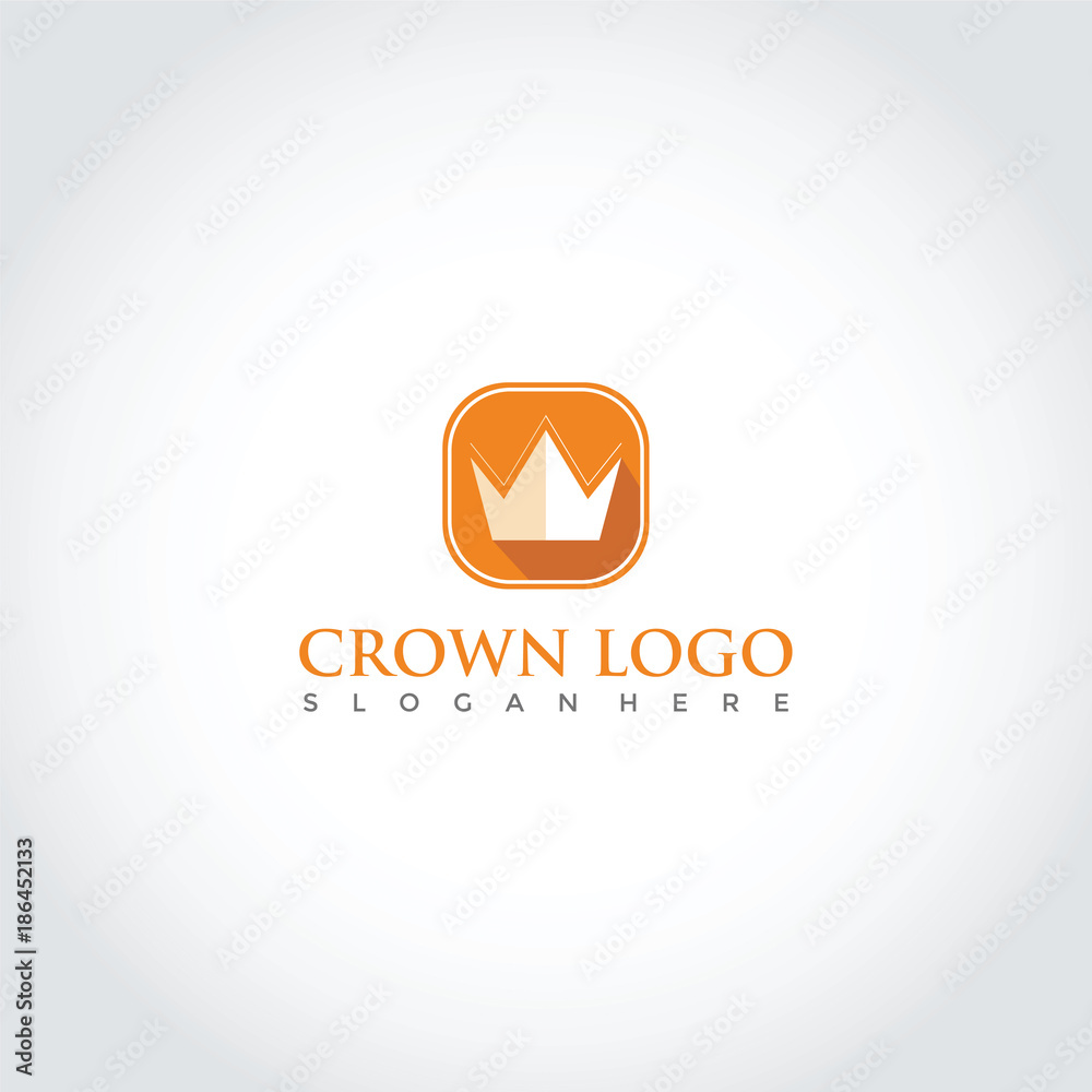 Crown Logo Design. Vector Illustrator Eps. 10 Crown Logo Design. Vector Illustrator Eps. 10