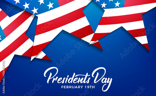 Presidents Day. Banner for USA Presidents Day Holiday