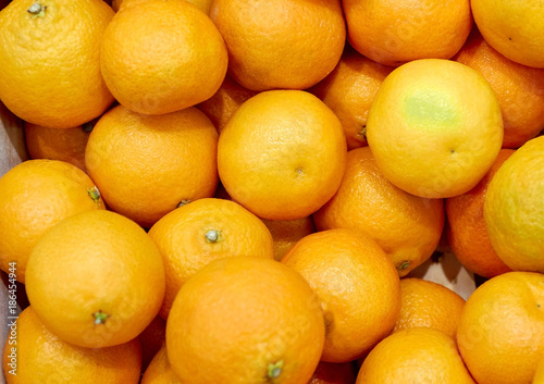 Orange fruit on the market  natural fruit organic