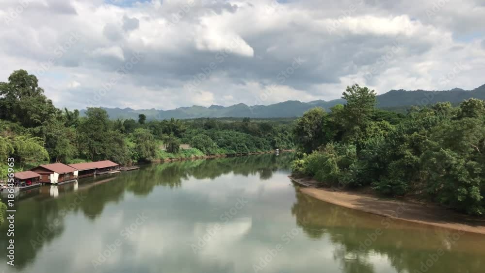 River Kwai in Amphoe Sai Yok, Kanchanaburi Thailand River Kwai in Amphoe Sai Yok, Kanchanaburi Thailand