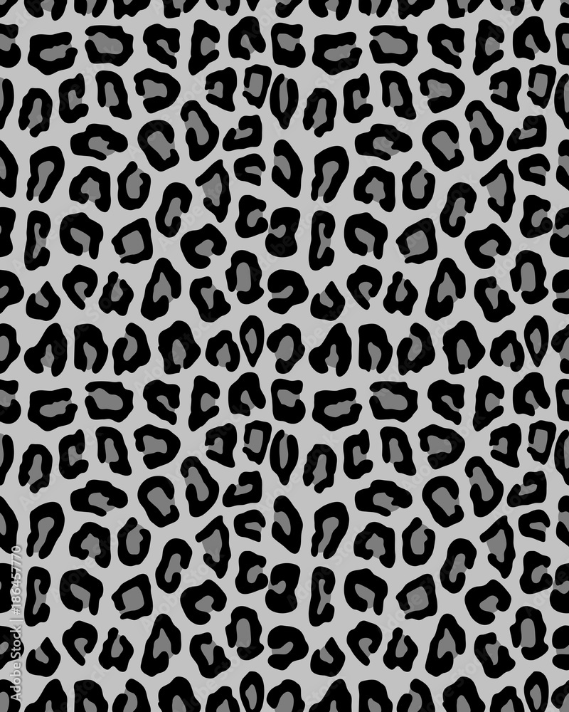 Seamless pattern of leopard, vector illustration Seamless pattern of leopard, vector illustration