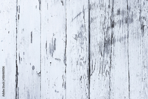 Принти на полотні Retro wooden wall whitewash lime, modern style, weathered cracky messy wooden ba